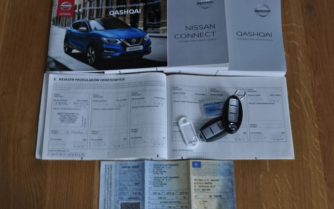 Nissan Qashqai cena 83500 przebieg: 82630, rok produkcji 2019 z Działoszyn małe 326